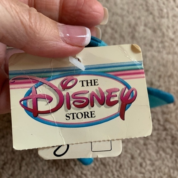 VINTAGE The little mermaid flounder stuffed exclusively for Disney theme parks - Picture 9 of 13
